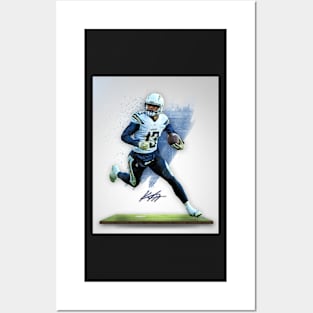 Keenan Allen Los Angeles Sports Art Posters and Art